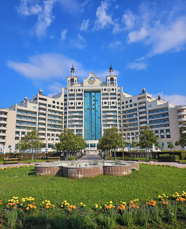 Sunset Resort building